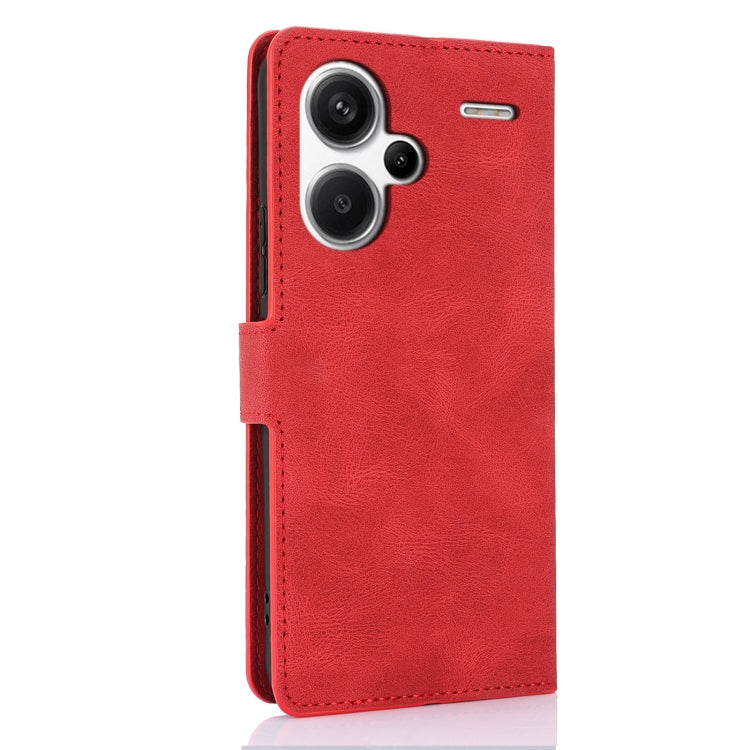 For Redmi Note 13 Pro+ 5G Fantasy Skin-feel Calfskin Texture Leather Phone Case