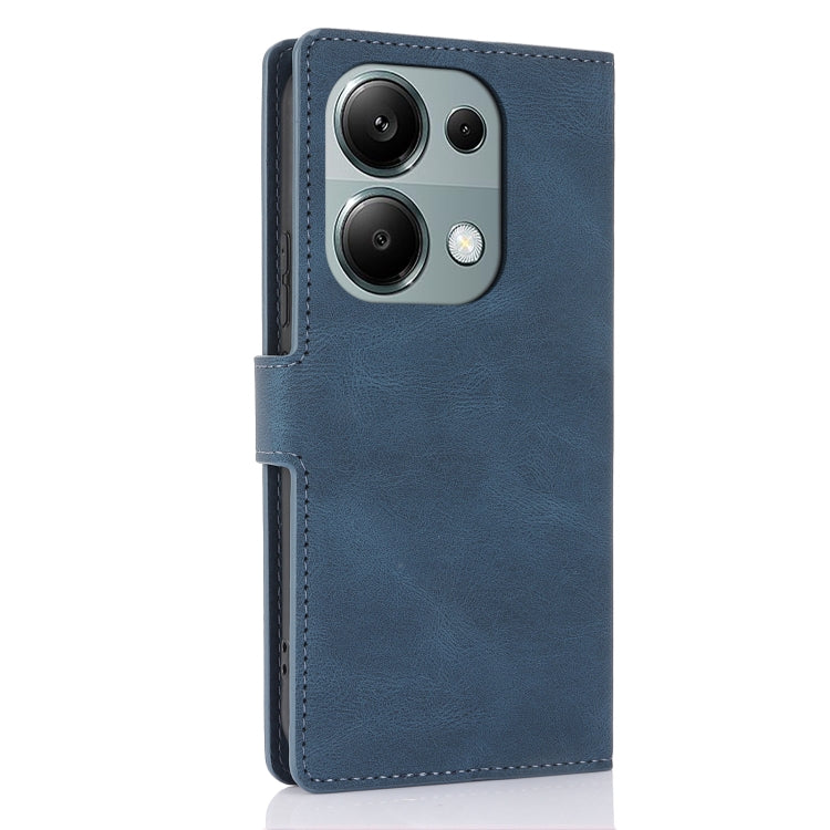 For Redmi Note 13 4G Global Fantasy Skin-feel Calfskin Texture Leather Phone Case