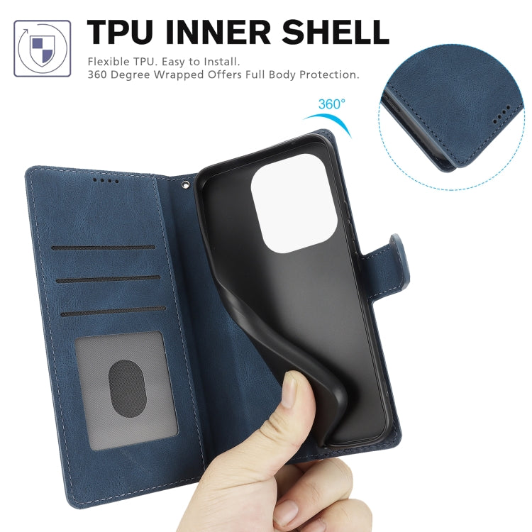 For Redmi Note 13 4G Global Fantasy Skin-feel Calfskin Texture Leather Phone Case