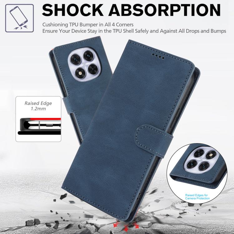 For Redmi Note 15 Pro 4G Global 163.2mm Fantasy Skin-feel Calfskin Texture Leather Phone Case
