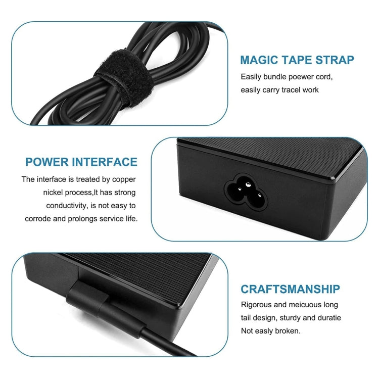 100W 20V 5A USB Type-C Plug Laptop Notebook Power Adapter For ASUS, Plug:US Plug