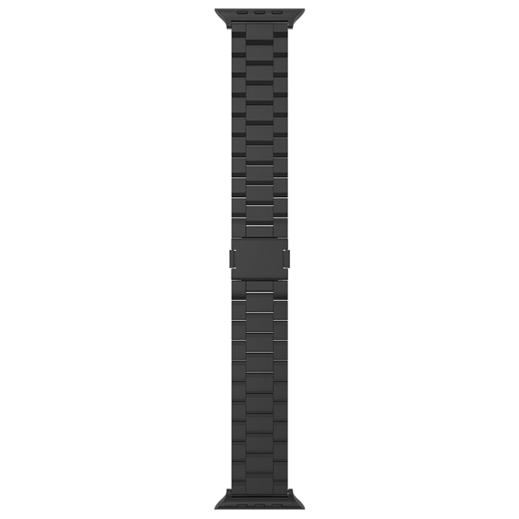 For Apple Watch 46mm / 49mm / 45mm / 44mm Tri-beads Magnetic Titanium Alloy Watch Band