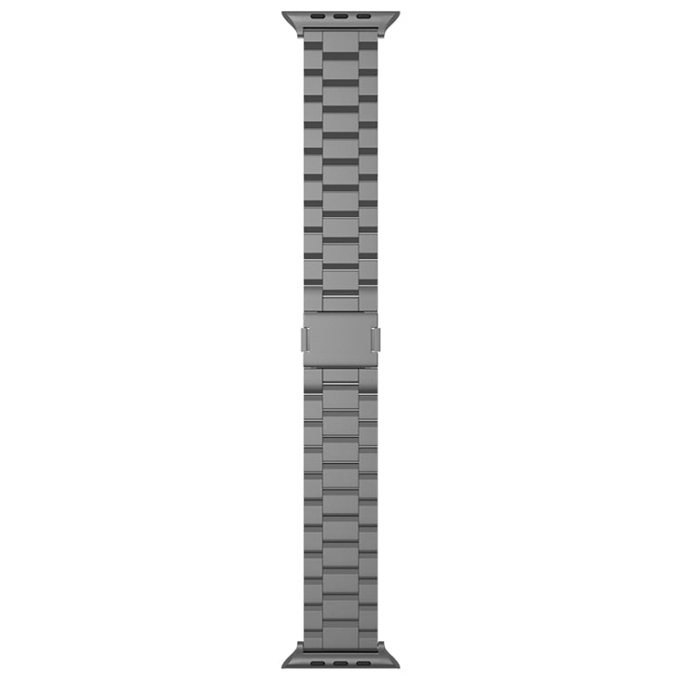 For Apple Watch 46mm / 49mm / 45mm / 44mm Tri-beads Magnetic Titanium Alloy Watch Band