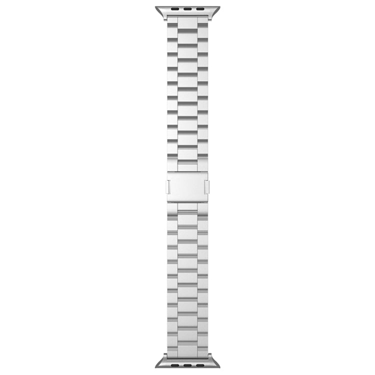 For Apple Watch 42mm / 41mm / 40mm / 38mm Tri-beads Magnetic Titanium Alloy Watch Band