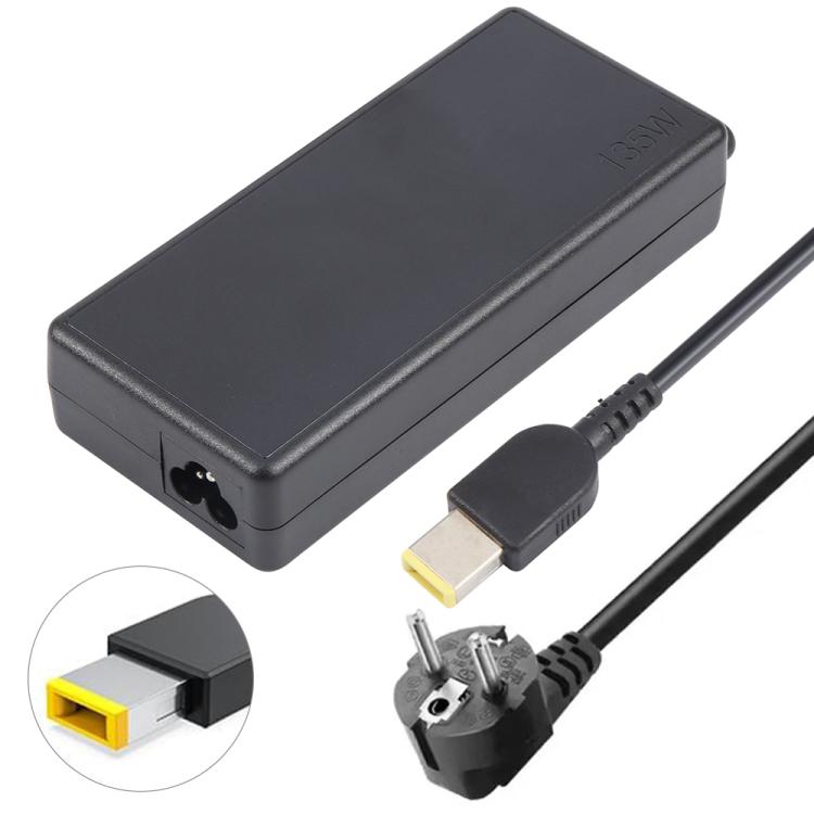 135W 20V 6.75A Laptop Notebook Power Adapter with Big Square USB Port For Lenovo Thinkpad / ThinkBook / Xiaoxin, Plug:EU Plug