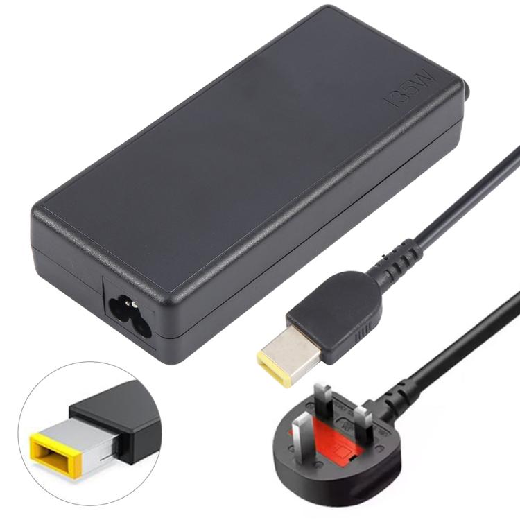 135W 20V 6.75A Laptop Notebook Power Adapter with Big Square USB Port For Lenovo Thinkpad / ThinkBook / Xiaoxin, Plug:UK Plug