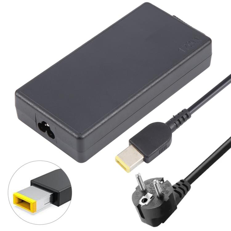 170W 20V 8.5A Laptop Notebook Power Adapter with Big Square USB Port For Lenovo Thinkpad / ThinkBook / Xiaoxin, Plug:EU Plug