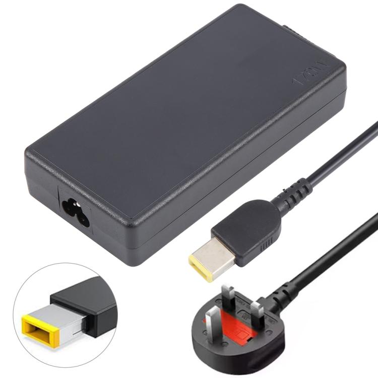 170W 20V 8.5A Laptop Notebook Power Adapter with Big Square USB Port For Lenovo Thinkpad / ThinkBook / Xiaoxin, Plug:UK Plug
