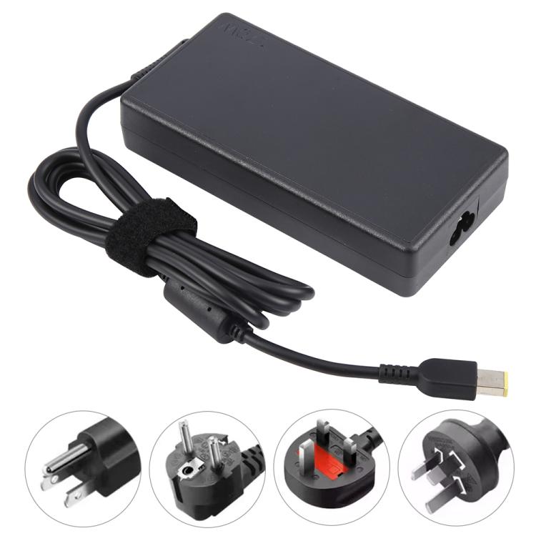 170W 20V 8.5A Laptop Notebook Power Adapter with Big Square USB Port For Lenovo Thinkpad / ThinkBook / Xiaoxin, Plug:US Plug