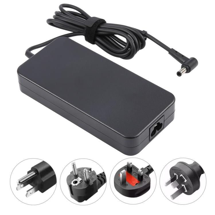 120W 19V 6.32A Laptop Notebook Power Adapter For ASUS 6.0 x 3.7mm, Plug:US Plug