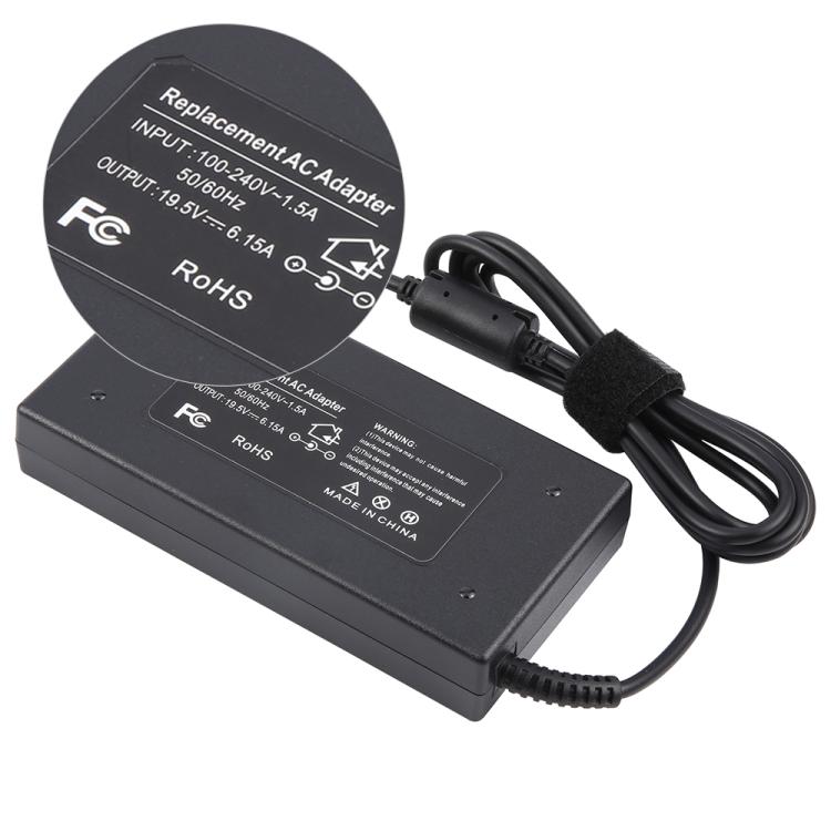 120W 19.5V 6.15A Laptop Notebook Power Adapter For HP 4.5 x 3.0mm, Plug:UK Plug