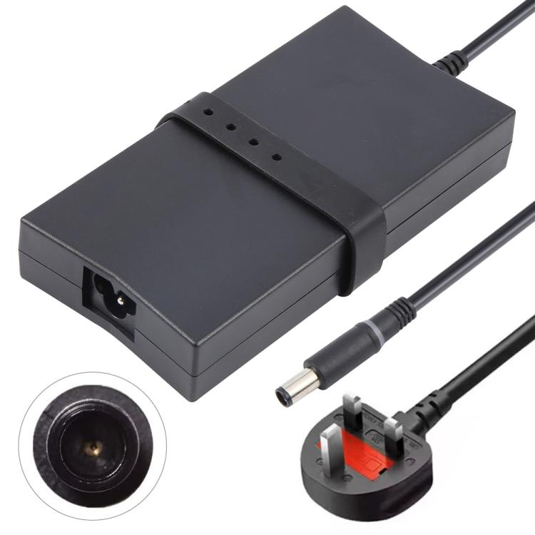 130W 19.5V 6.7A Laptop Notebook Power Adapter For Dell 7.4 x 5.0mm, Plug:UK Plug
