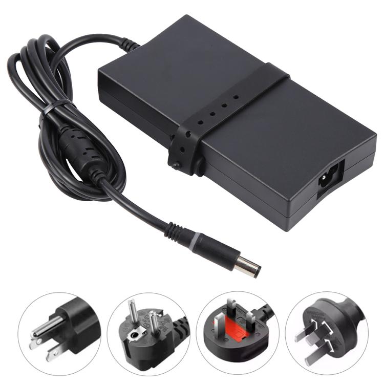 130W 19.5V 6.7A Laptop Notebook Power Adapter For Dell 7.4 x 5.0mm, Plug:EU Plug
