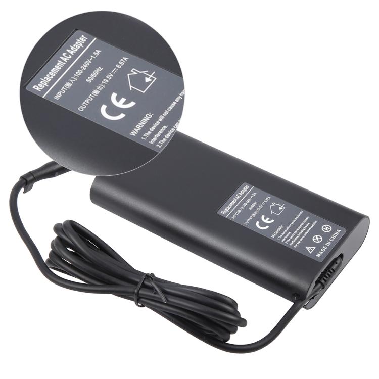 130W 19.5V 6.67A  Laptop Notebook Power Adapter For Dell 4.5 x 3.0mm, Plug:EU Plug