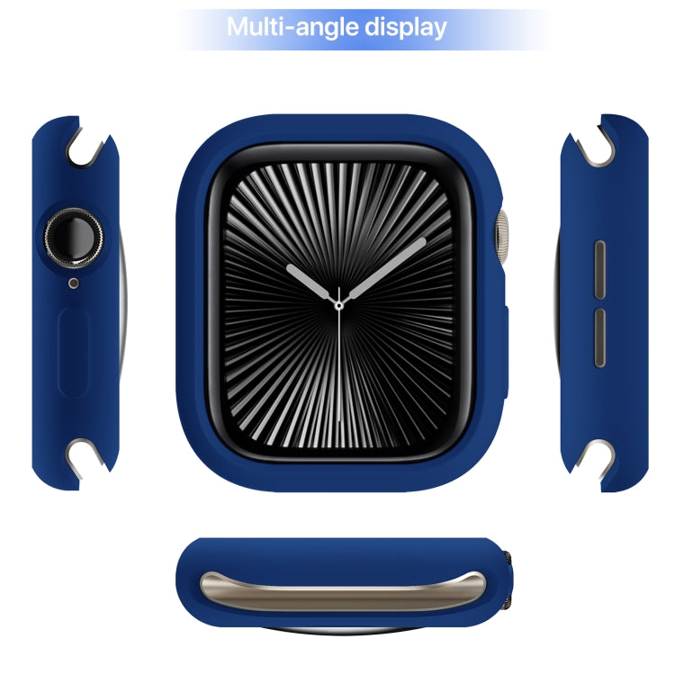For Apple Watch Series 11 / 10 46mm Candy TPU Half Coverage Watch Case