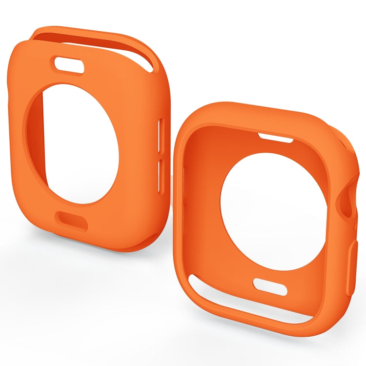 For Apple Watch Series 11 / 10 46mm Candy TPU Half Coverage Watch Case