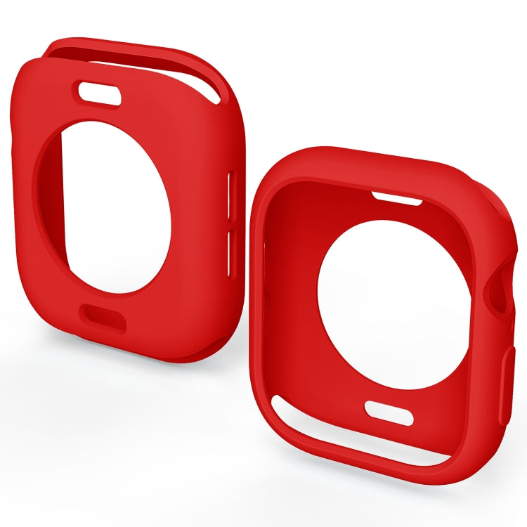 For Apple Watch Series 11 / 10 46mm Candy TPU Half Coverage Watch Case