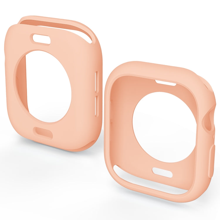 For Apple Watch Series 11 / 10 46mm Candy TPU Half Coverage Watch Case