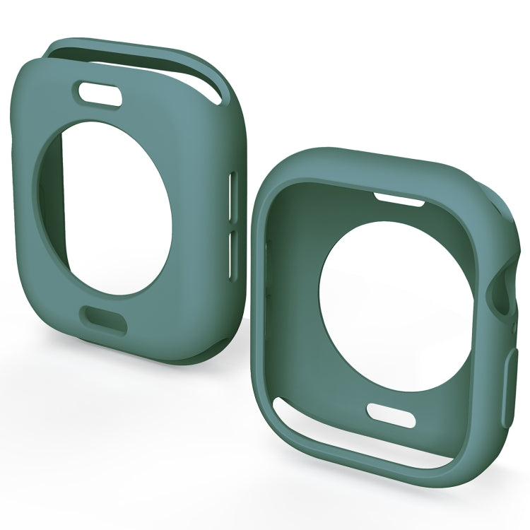 For Apple Watch Series 11 / 10 46mm Candy TPU Half Coverage Watch Case