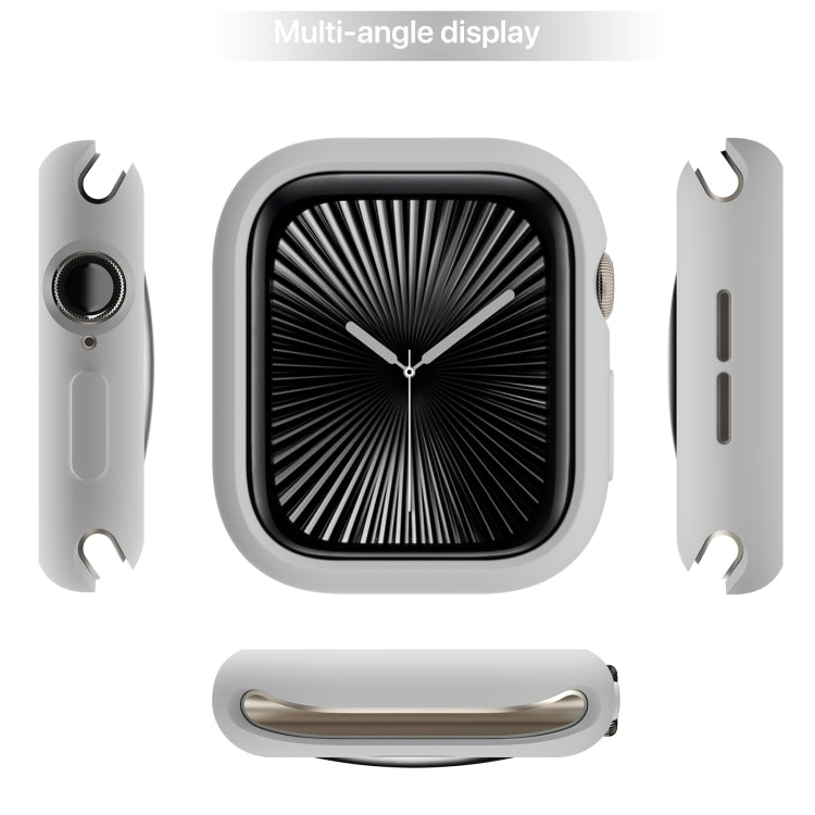 For Apple Watch Series 11 / 10 46mm Candy TPU Half Coverage Watch Case