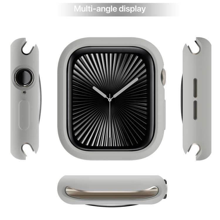For Apple Watch Series 11 / 10 46mm Candy TPU Half Coverage Watch Case