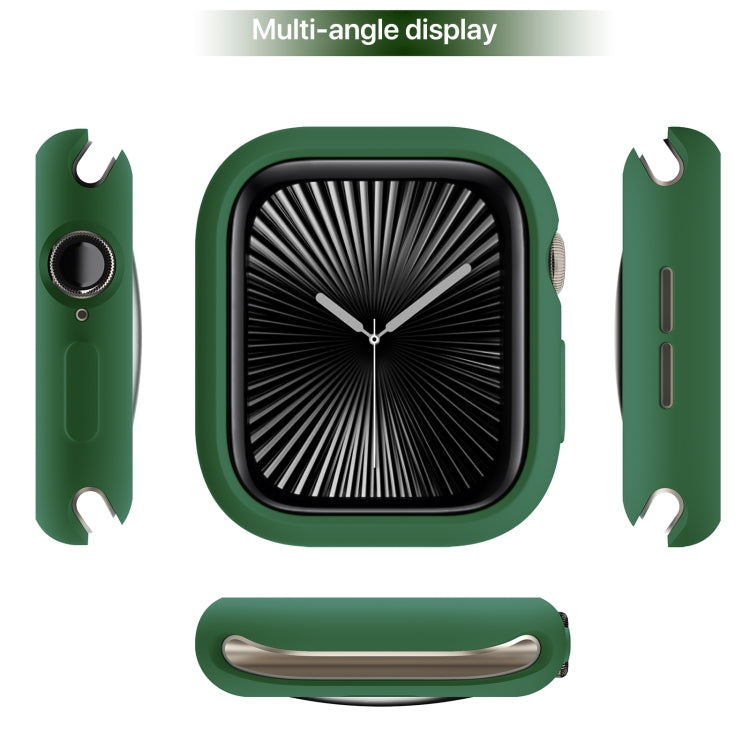 For Apple Watch Series 11 / 10 46mm Candy TPU Half Coverage Watch Case