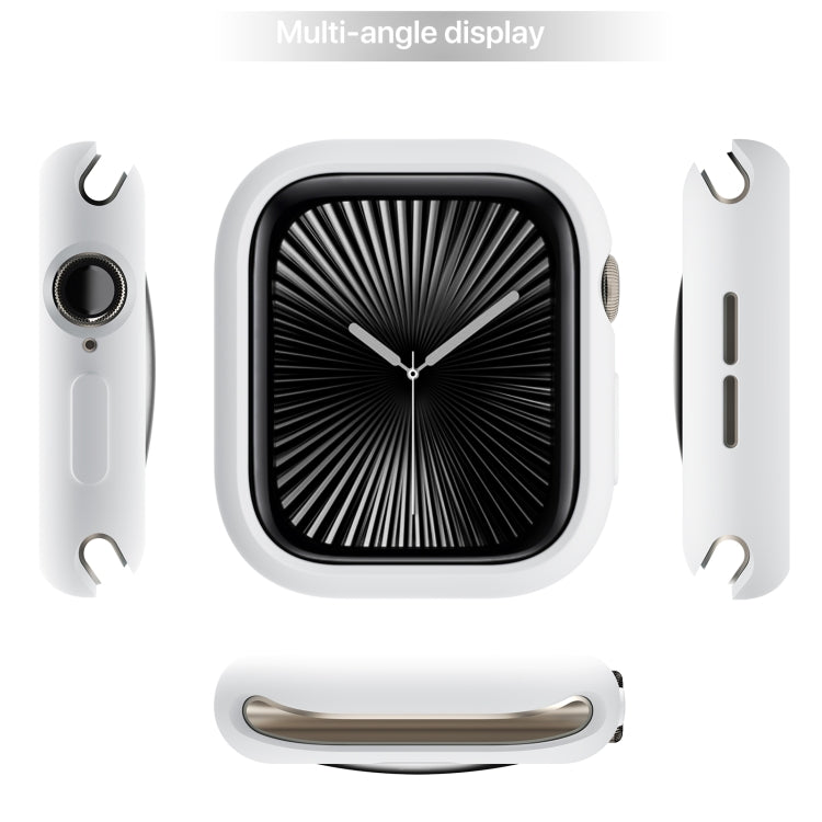 For Apple Watch Series 11 / 10 42mm Candy TPU Half Coverage Watch Case