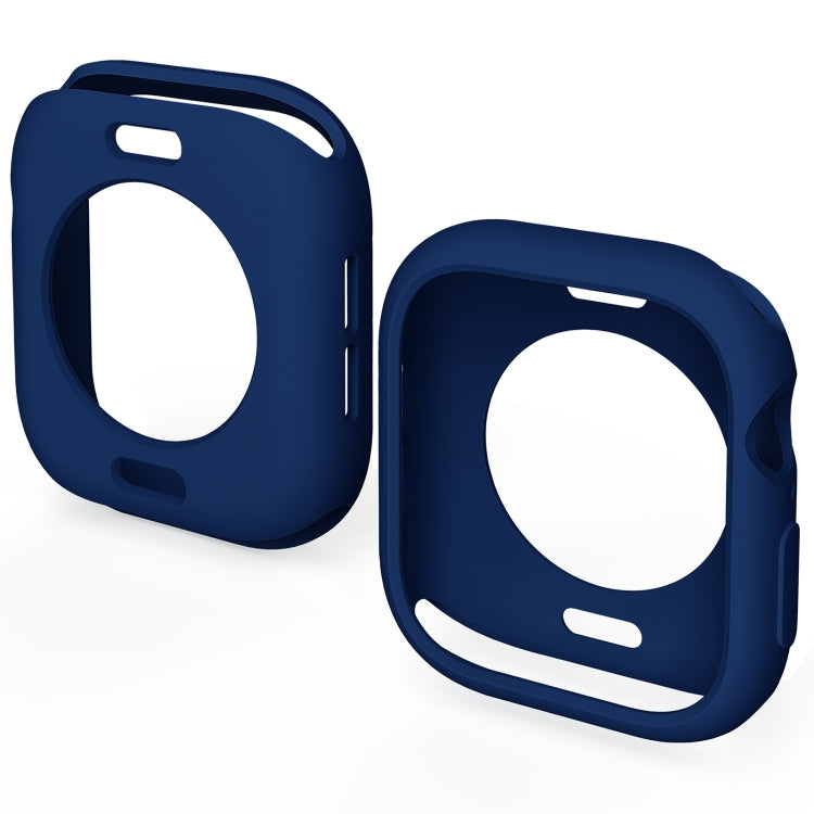 For Apple Watch Series 11 / 10 42mm Candy TPU Half Coverage Watch Case
