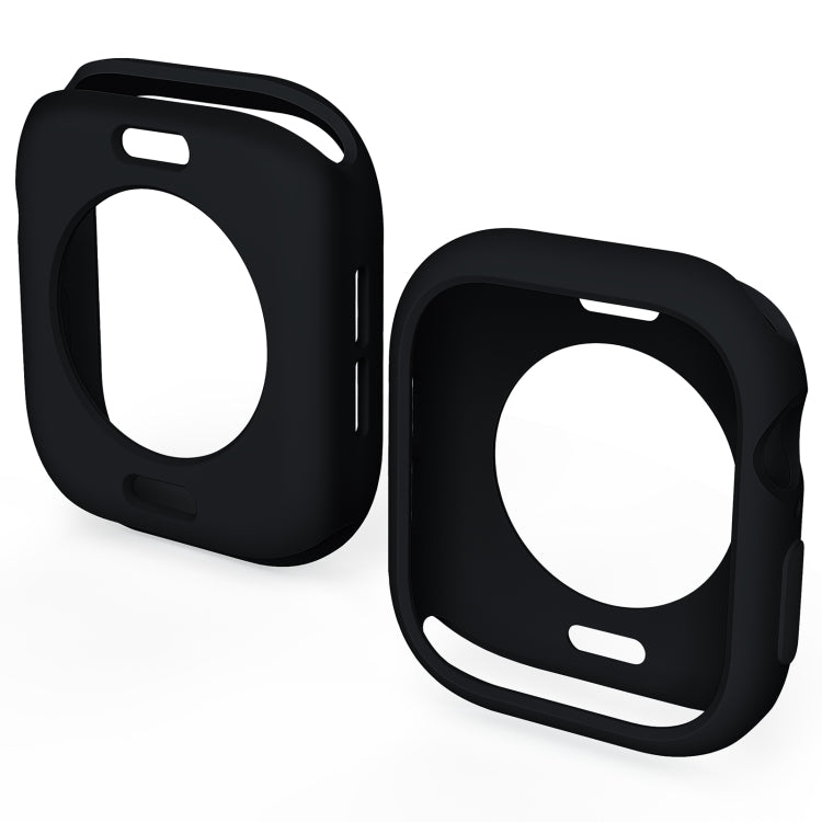 For Apple Watch Series 11 / 10 42mm Candy TPU Half Coverage Watch Case