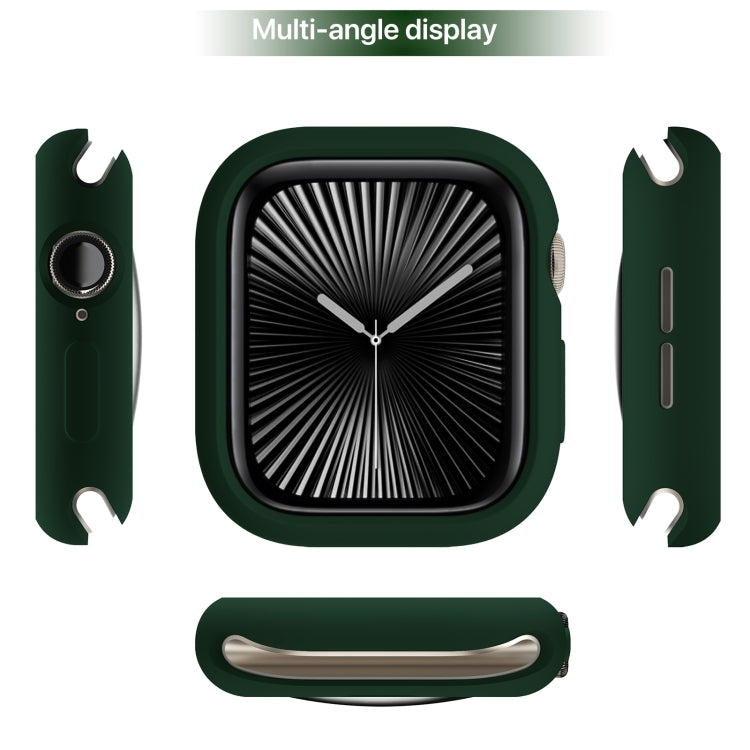 For Apple Watch Series 11 / 10 42mm Candy TPU Half Coverage Watch Case