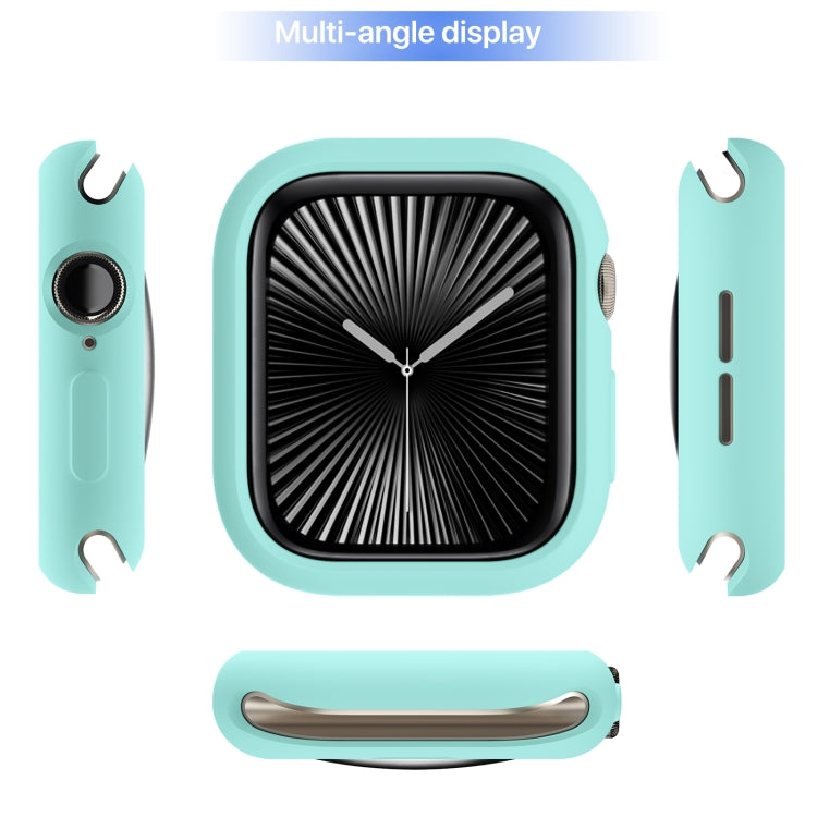 For Apple Watch Series 11 / 10 42mm Candy TPU Half Coverage Watch Case