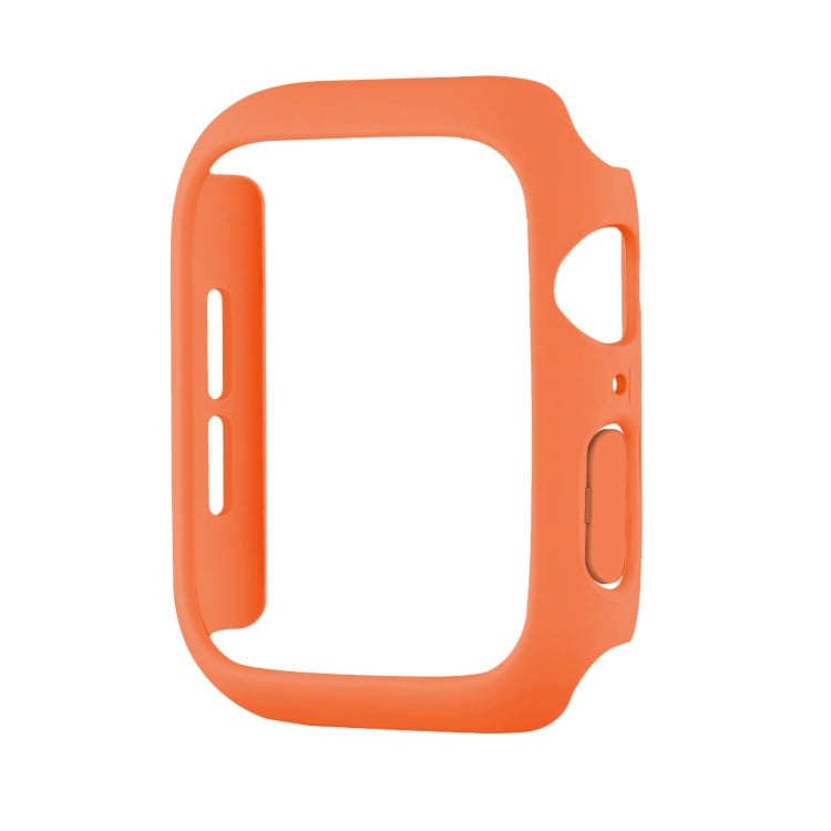 For Apple Watch Series 10 / 11 46mm Spray Glazing PC Frame Half Coverage Watch Case