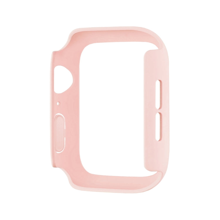 For Apple Watch Series 10 / 11 46mm Spray Glazing PC Frame Half Coverage Watch Case
