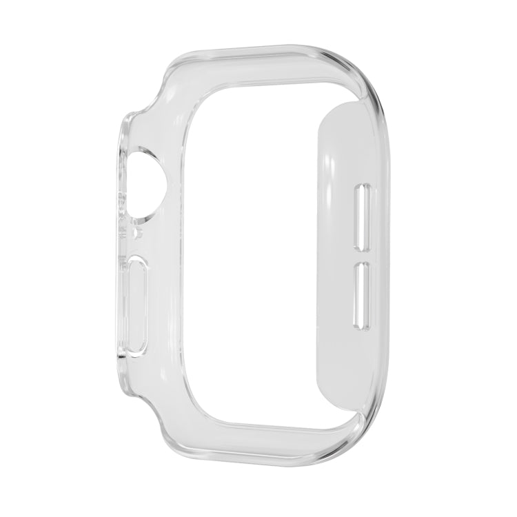 For Apple Watch Series 10 / 11 46mm Spray Glazing PC Frame Half Coverage Watch Case