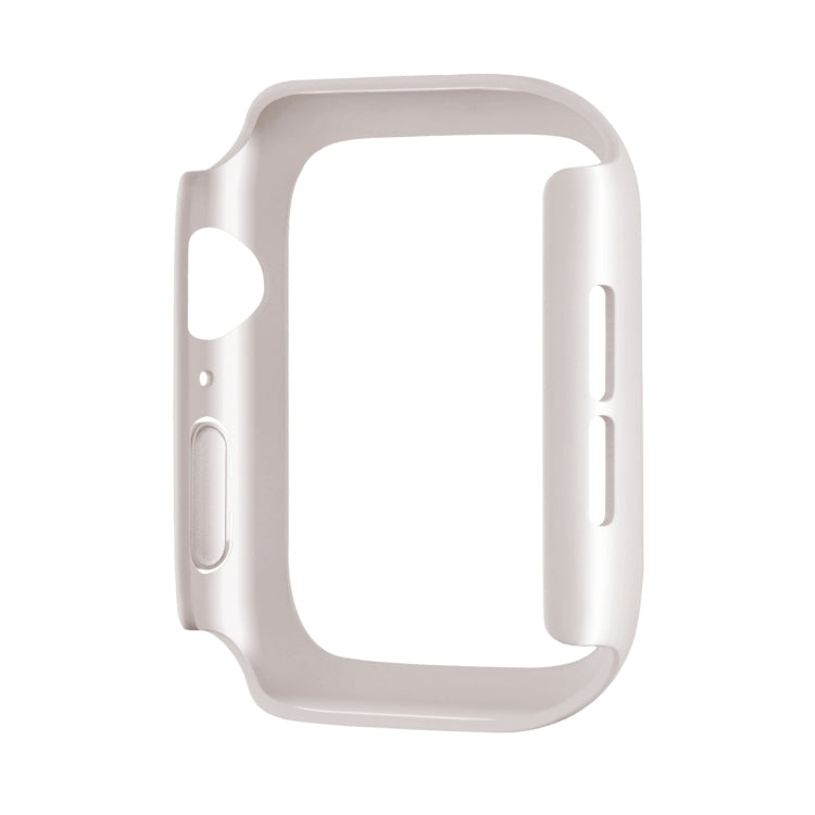 For Apple Watch Series 10 / 11 46mm Spray Glazing PC Frame Half Coverage Watch Case