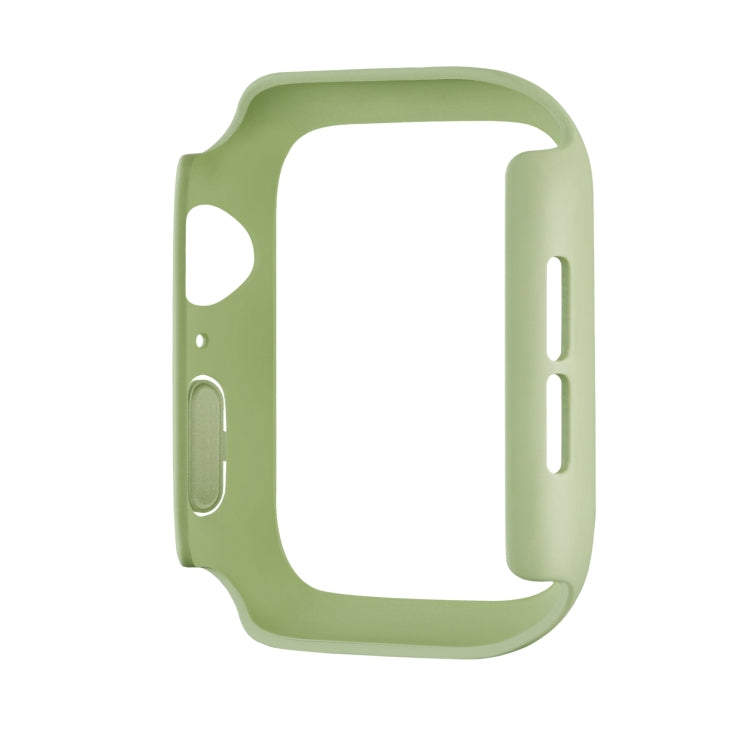 For Apple Watch Series 10 / 11 42mm Spray Glazing PC Frame Half Coverage Watch Case