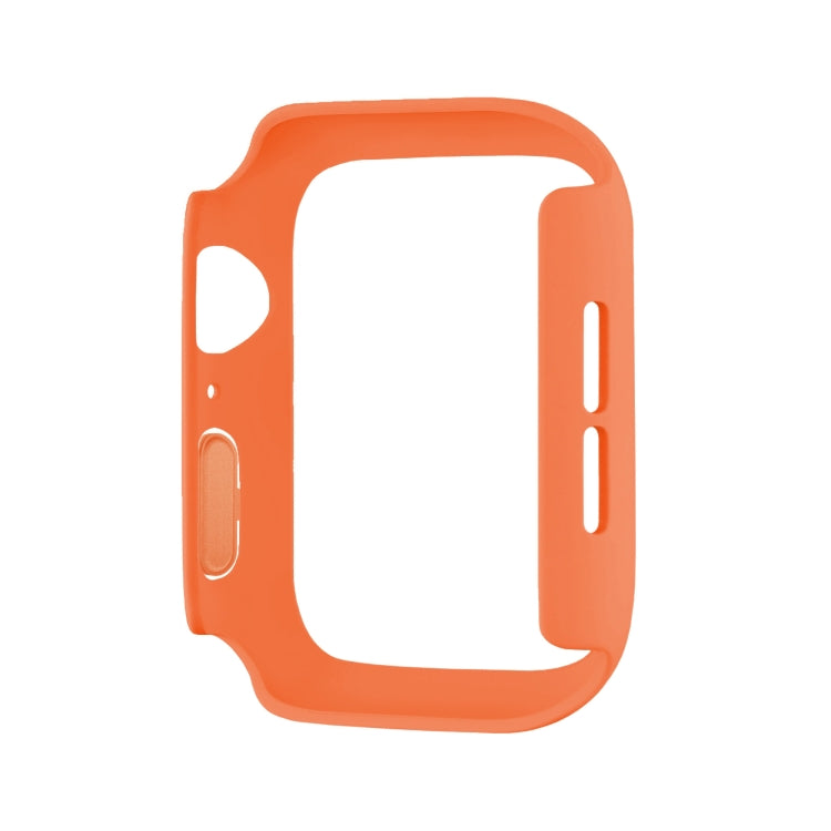 For Apple Watch Series 10 / 11 42mm Spray Glazing PC Frame Half Coverage Watch Case