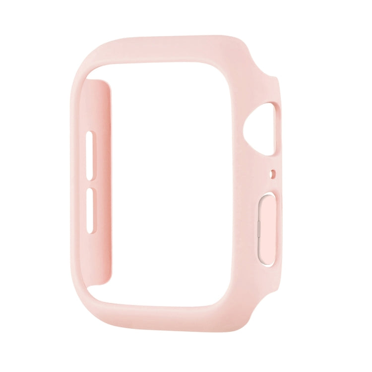For Apple Watch Series 10 / 11 42mm Spray Glazing PC Frame Half Coverage Watch Case