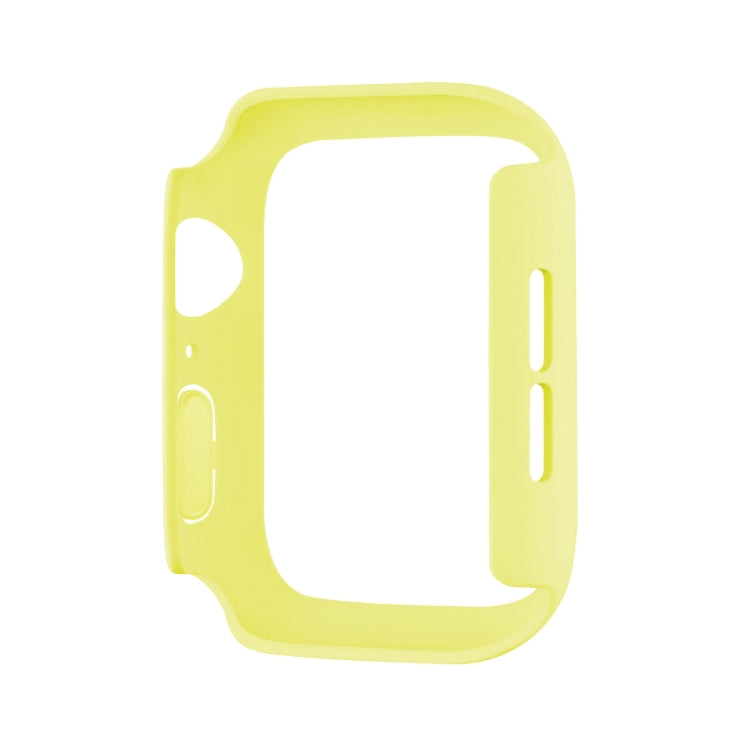 For Apple Watch Series 10 / 11 42mm Spray Glazing PC Frame Half Coverage Watch Case