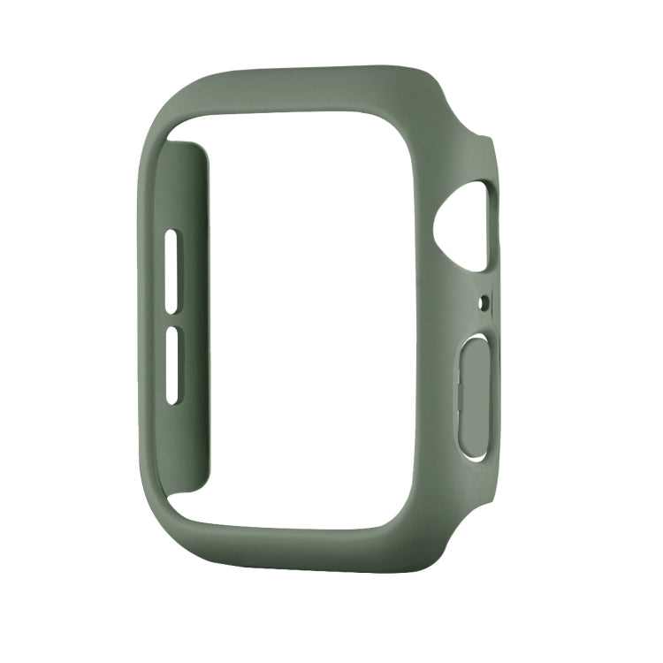 For Apple Watch Series 10 / 11 42mm Spray Glazing PC Frame Half Coverage Watch Case