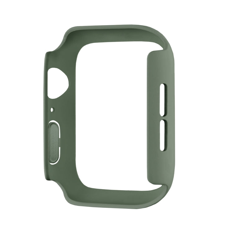 For Apple Watch Series 10 / 11 42mm Spray Glazing PC Frame Half Coverage Watch Case
