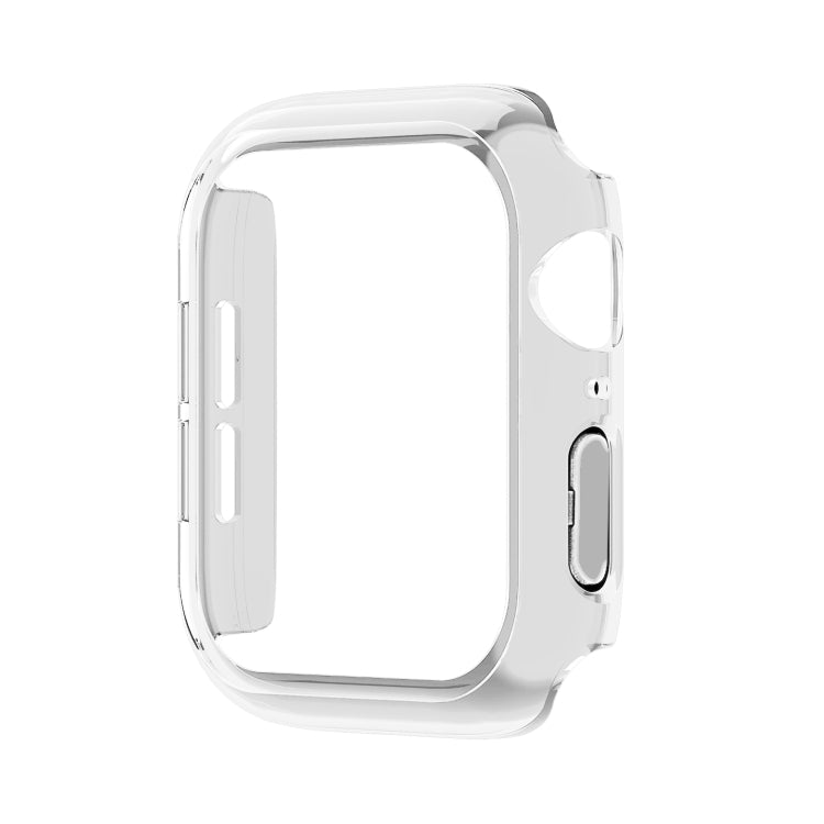 For Apple Watch Series 10 / 11 42mm Spray Glazing PC Frame Half Coverage Watch Case