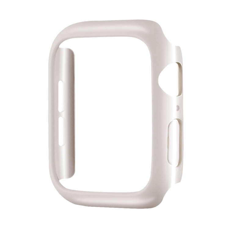 For Apple Watch Series 10 / 11 42mm Spray Glazing PC Frame Half Coverage Watch Case