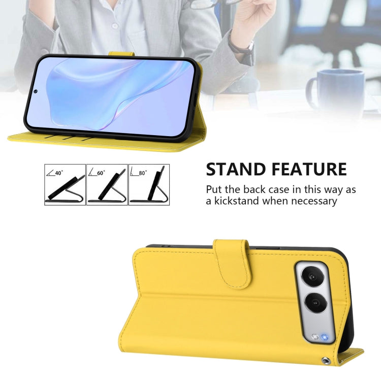 For OnePlus Nord 4 5G Skin Feel Solid Color Leather Phone Case with Lanyard