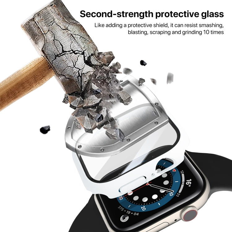 For Apple Watch Series 10 / 11 46mm PC Integrated Tempered Film Watch Case