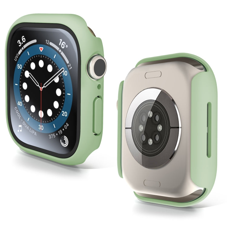 For Apple Watch Series 10 / 11 46mm PC Integrated Tempered Film Watch Case