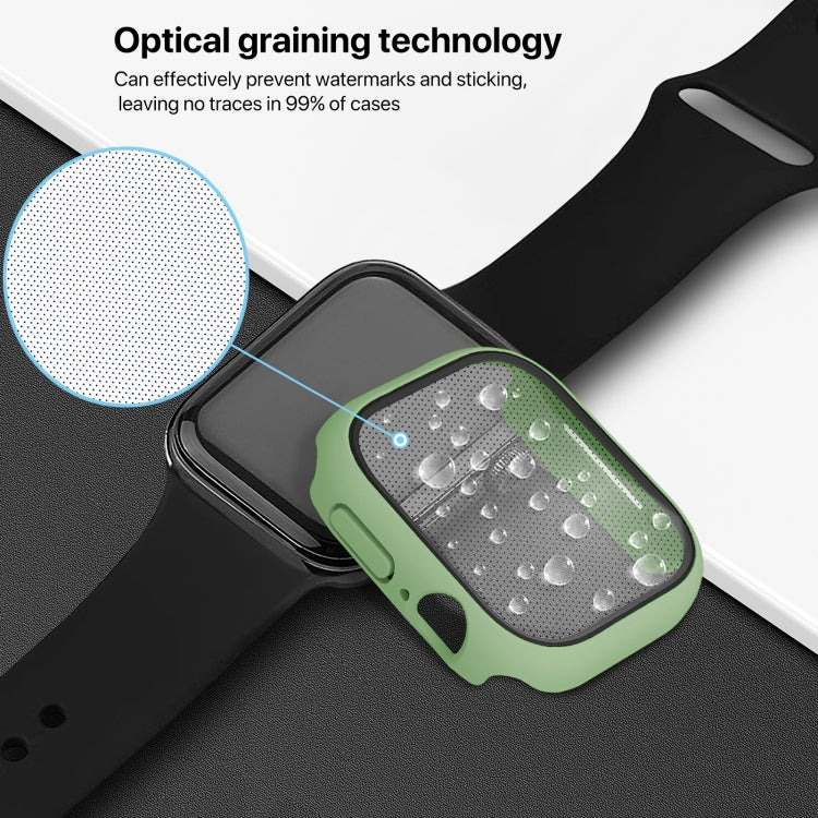 For Apple Watch Series 10 / 11 46mm PC Integrated Tempered Film Watch Case