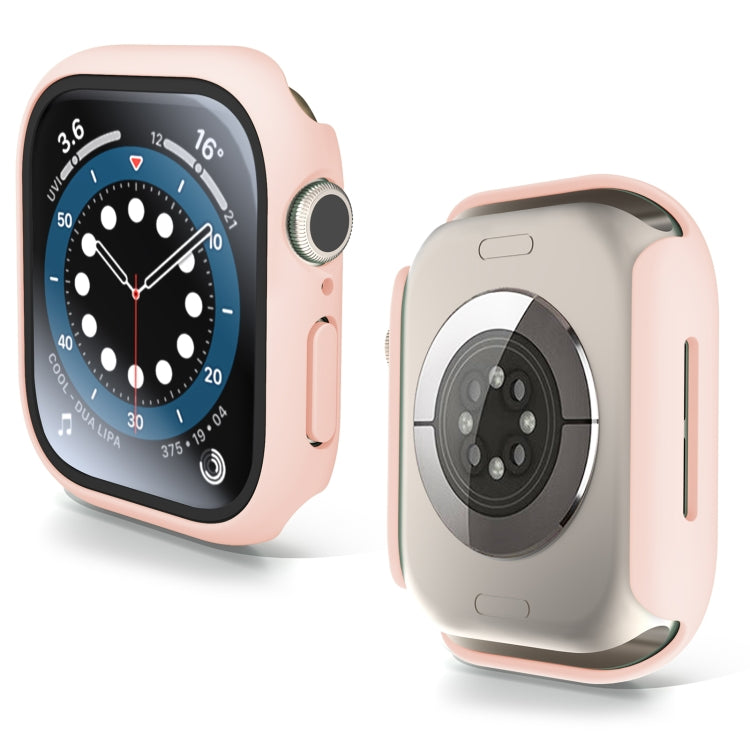 For Apple Watch Series 10 / 11 46mm PC Integrated Tempered Film Watch Case