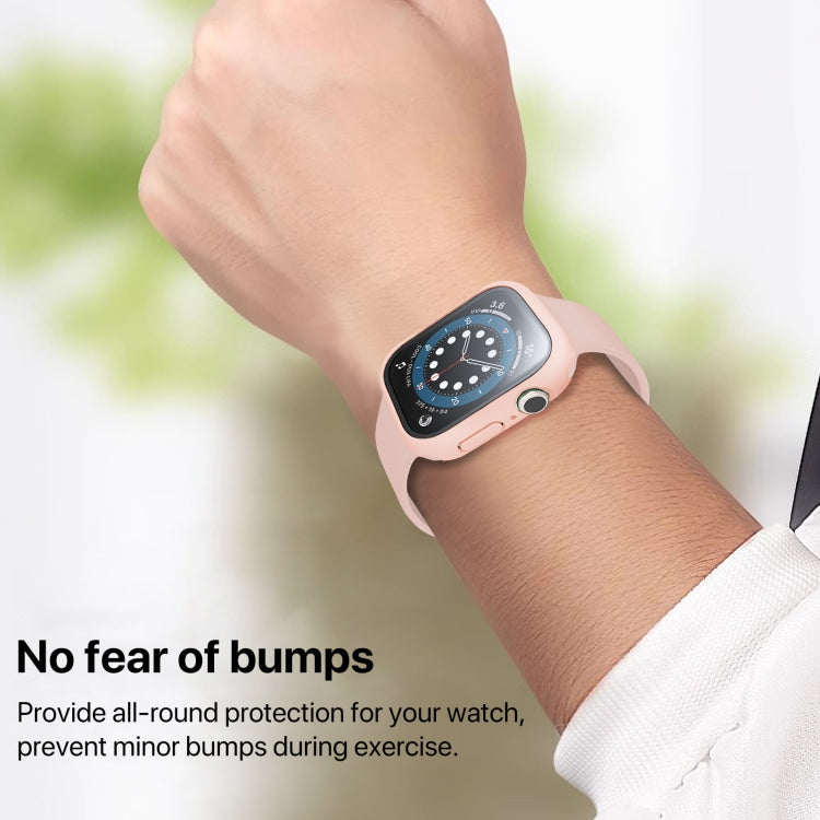 For Apple Watch Series 10 / 11 46mm PC Integrated Tempered Film Watch Case