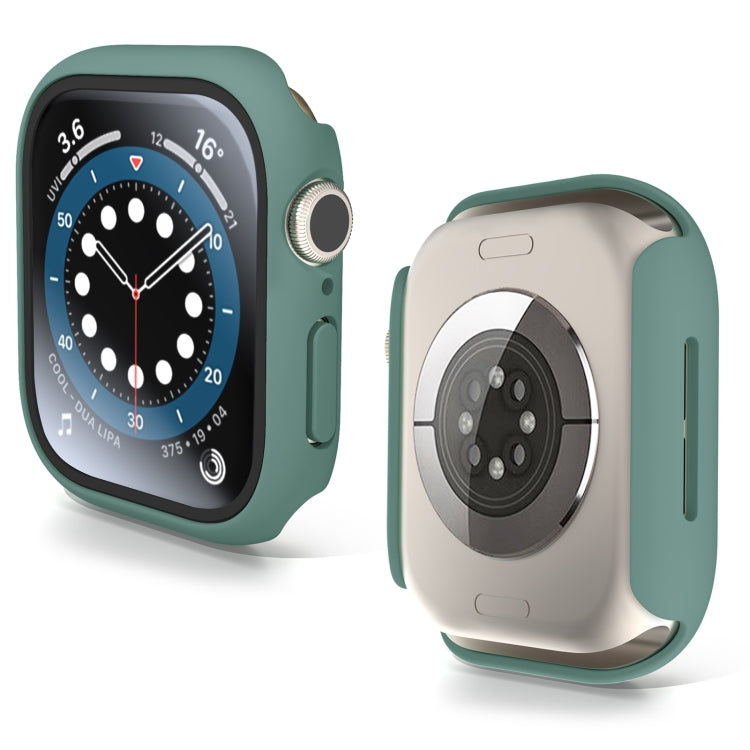 For Apple Watch Series 10 / 11 46mm PC Integrated Tempered Film Watch Case